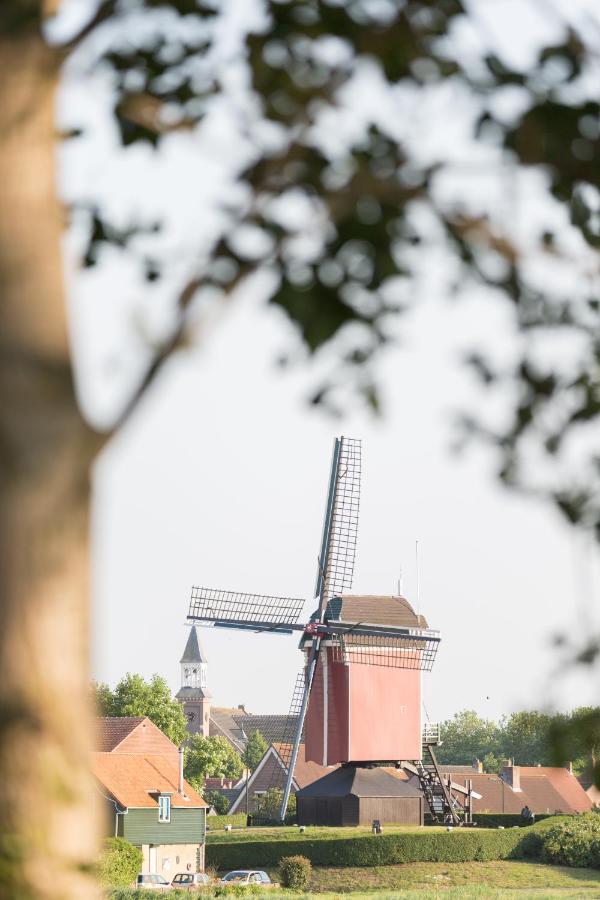 6 Persoons Vakantiehuis Met Sauna, Dichtbij Zee Sint-Annaland Exterior foto